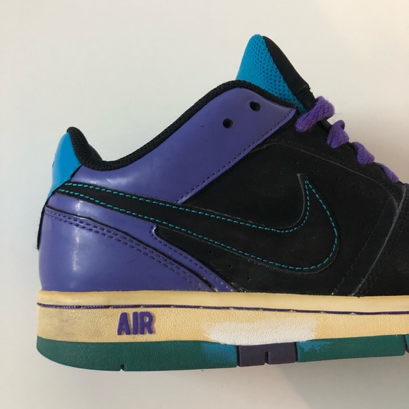 Nike Women's Black/Purple Air Prestige II (US 6.5) - Picture 9 of 14